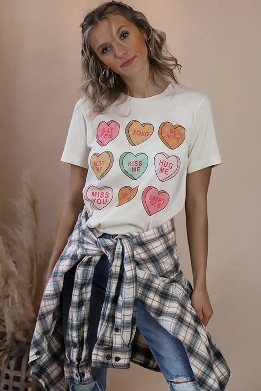 Conversation Heart Tee