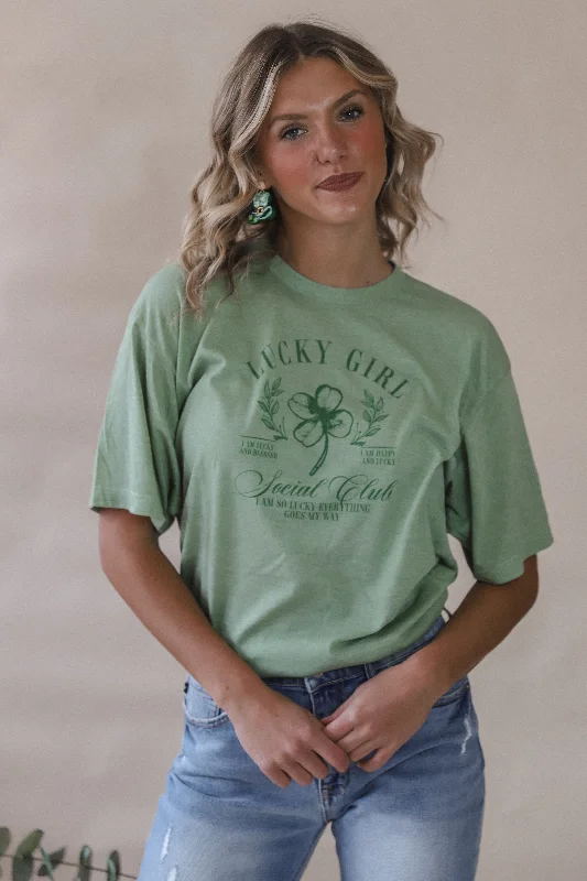 Lucky Girl Social Club Tee