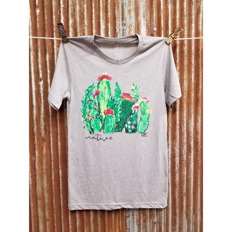 West 20 Saddle Co. Native Cactus Tee