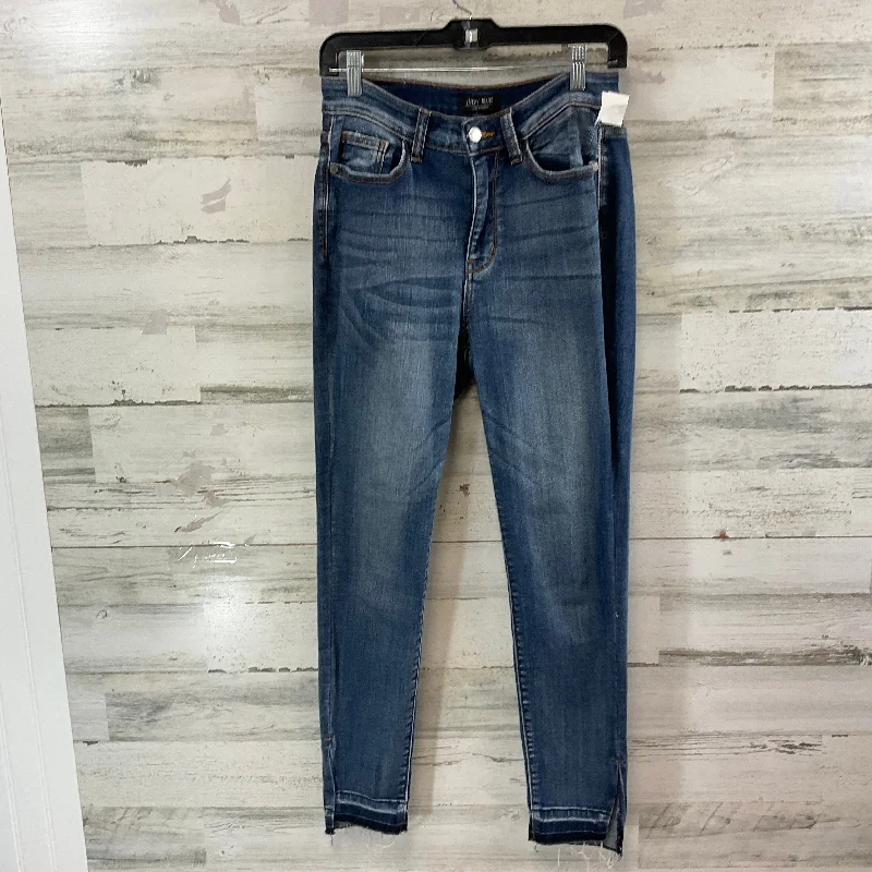 Jeans Skinny By Judy Blue In Blue Denim, Size: 4