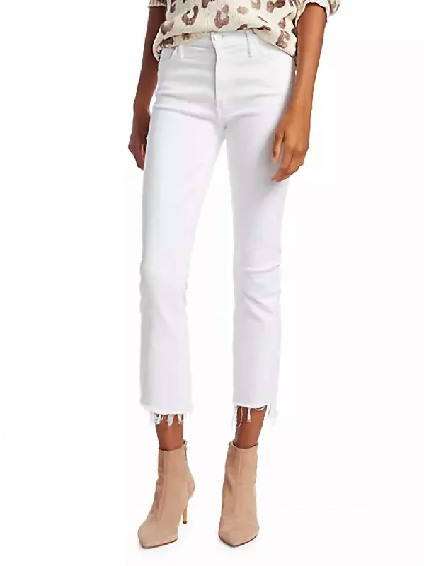 The Insider Crop Step Fray Jeans In Fairest Of Them All