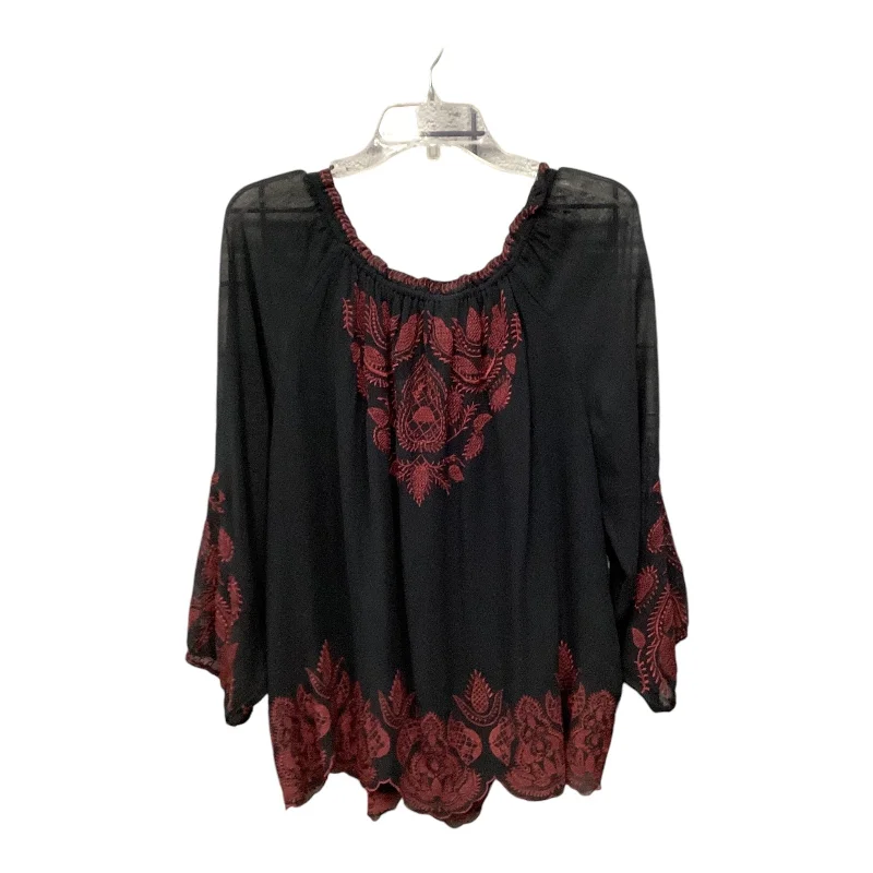 Top Long Sleeve By Joie In Floral Print, Size: S