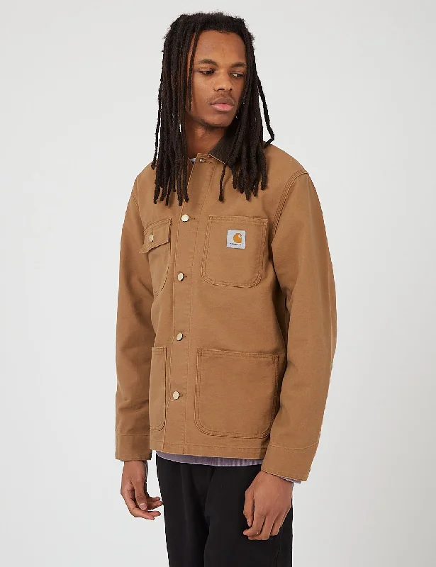 Carhartt-WIP Michigan Coat - Hamilton Brown/Tobacco