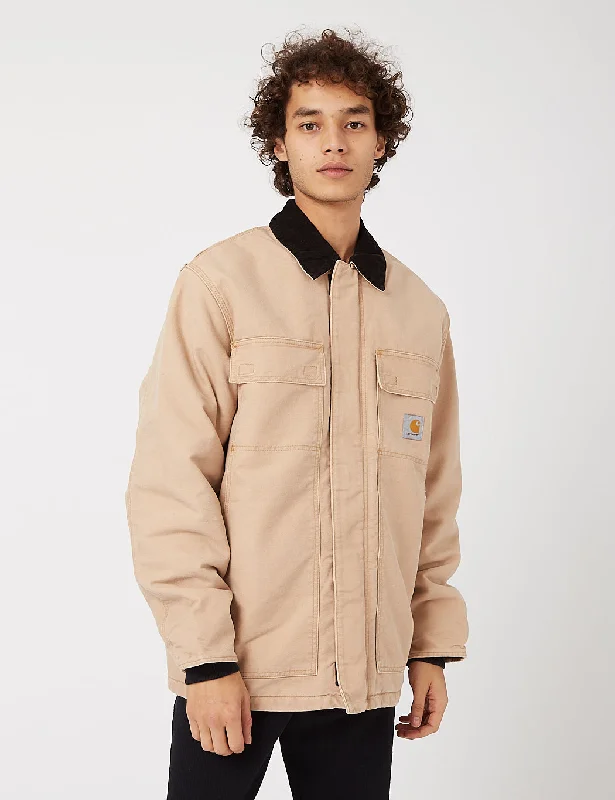 Carhartt-WIP OG Arctic Coat (Organic Cotton) - Dusty Hamilton Brown/Black