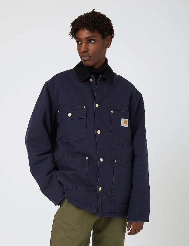 Carhartt-WIP OG Chore Coat (Organic Cotton) - Dark Navy Blue