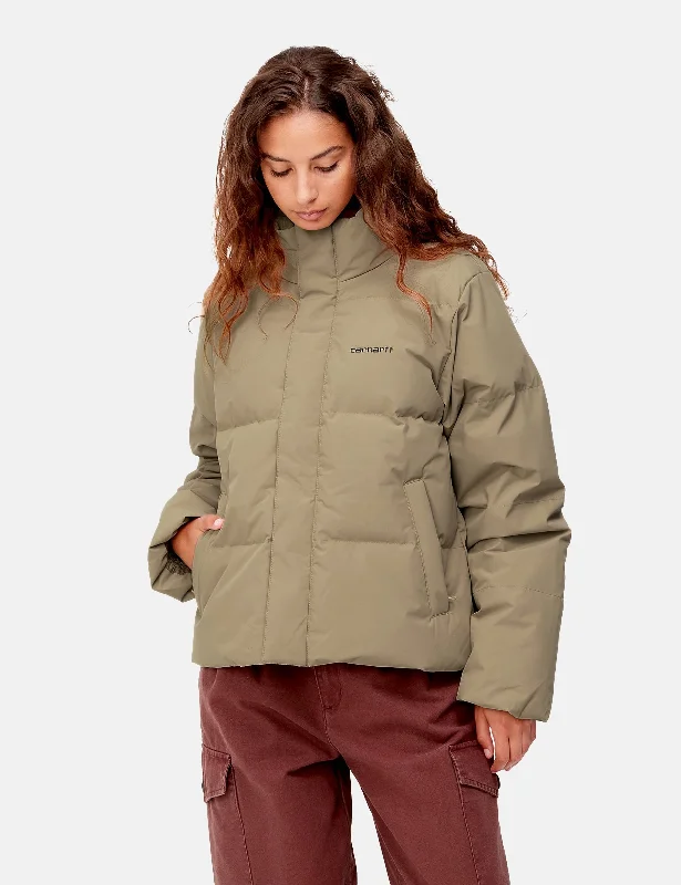 Carhartt-WIP Womens Yanie Jacket - Tanami Brown/Black