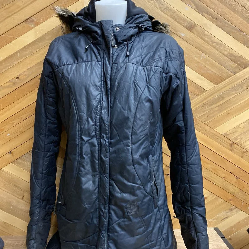 Loki - Women's Winter Parka - MSRP $481: Black -women-MD