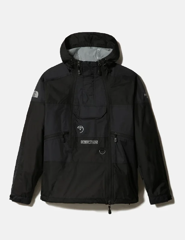 North Face Steep Tech Light Rain Jacket - TNF Black