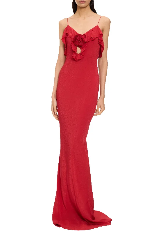 Esperanza Rose Maxi Dress - Scarlet