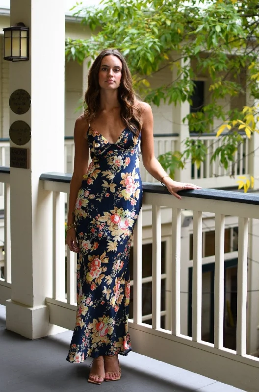 Linden Satin Maxi Dress - FINAL SALE