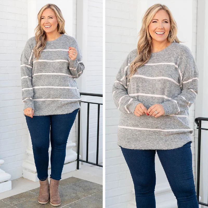 Slumber Party Sweater, Gray