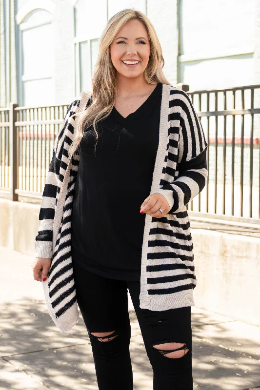 What I've Been Looking For Cardigan, Black